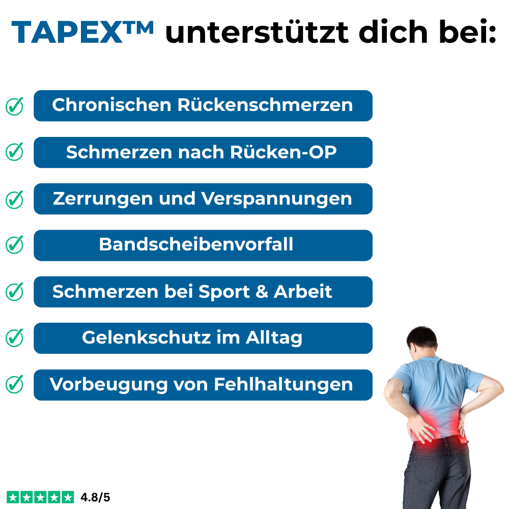 TAPEX™ - Rücken